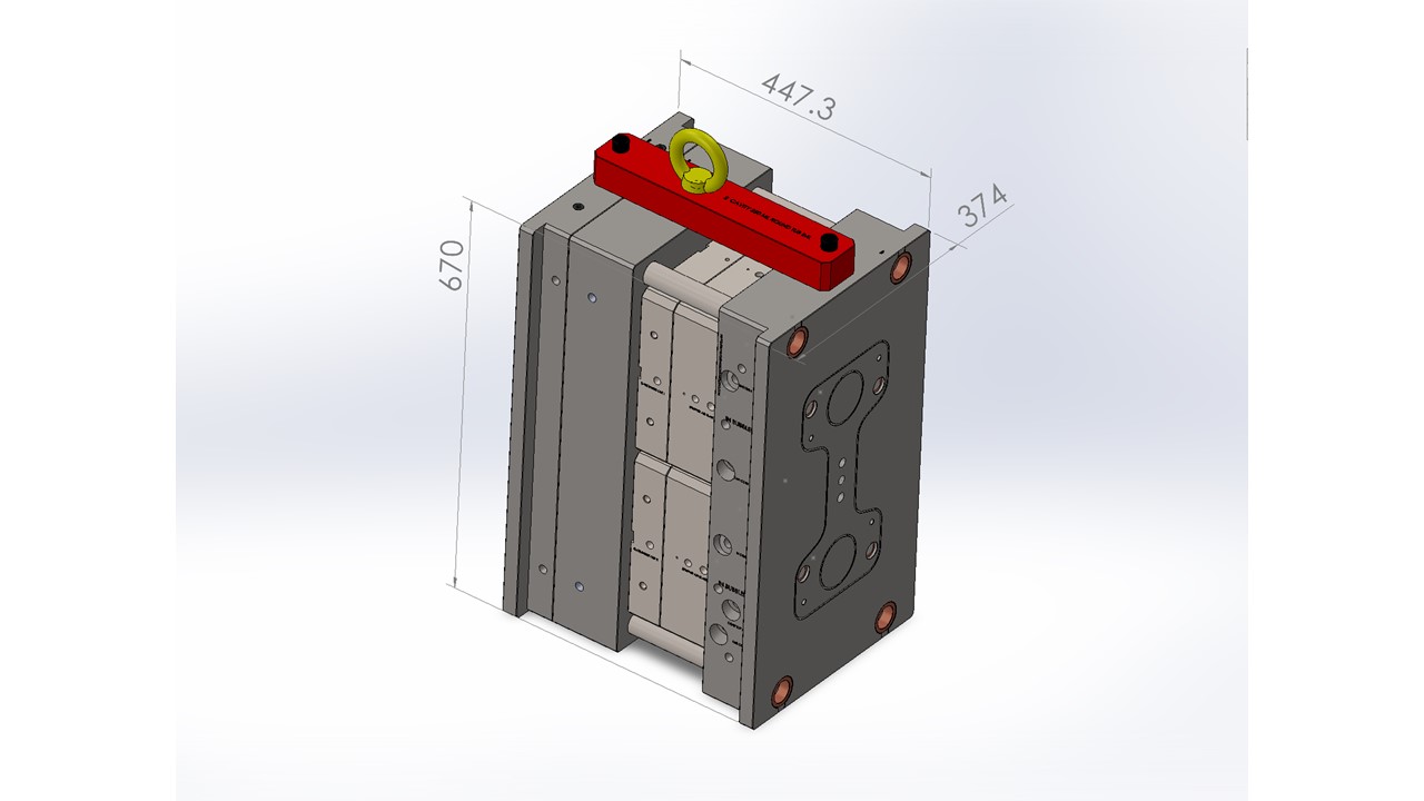 250ml tub mould design